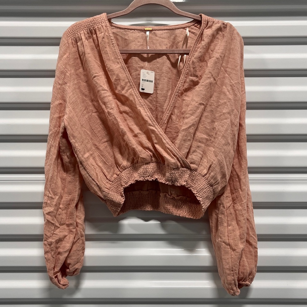 Free People crossover blouse - Picture 5 of 7